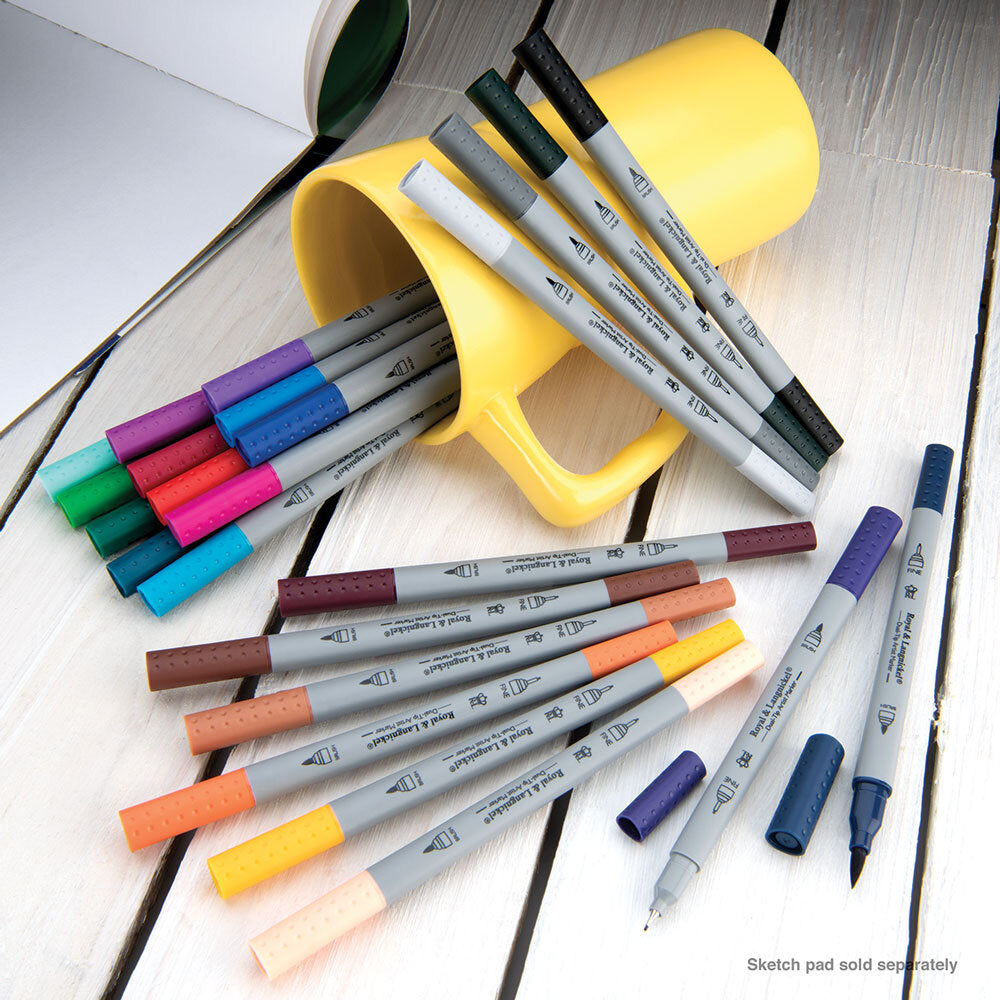 Double ended marker 24 pack