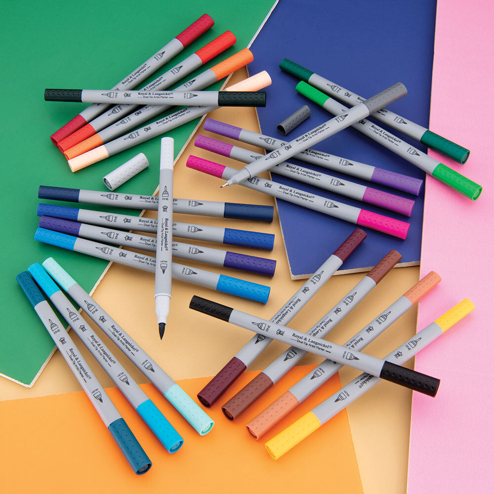 Double ended marker 24 pack