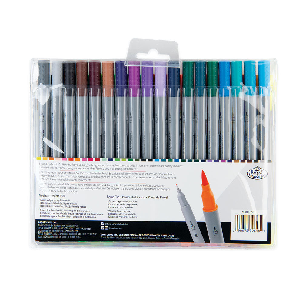 Double ended marker 36 pack