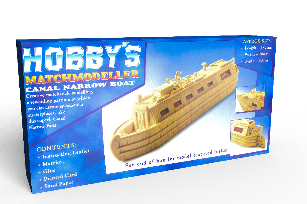 Matchstick Kit Canal Boat