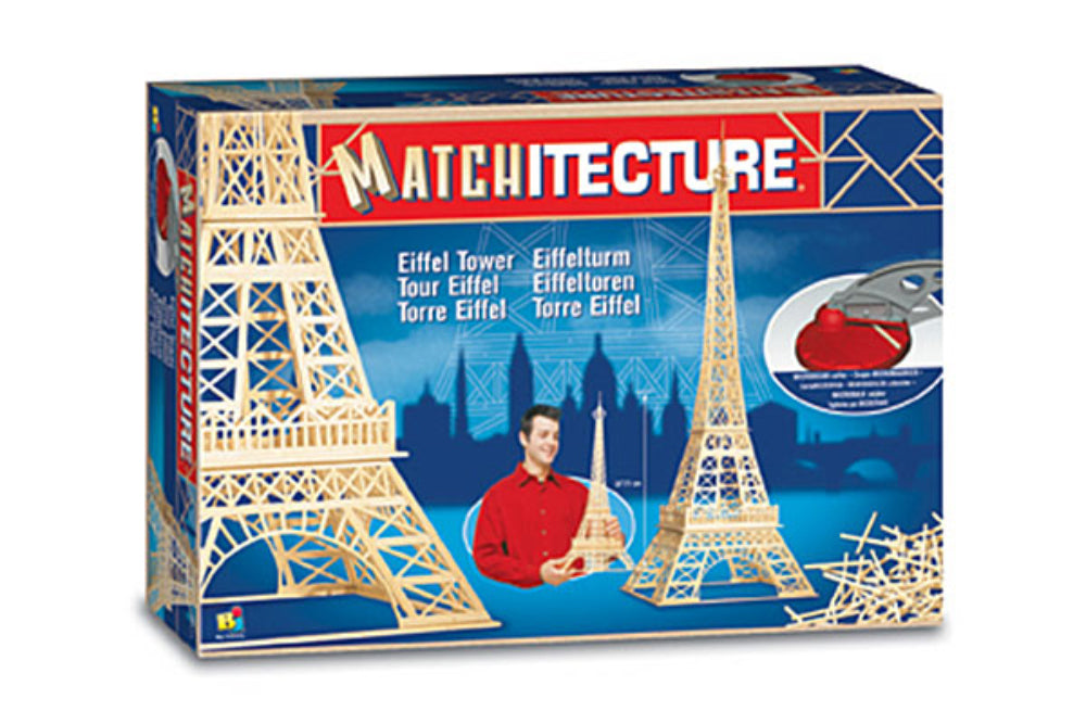 Matchstick Kit Eiffel Tower Matchitecture