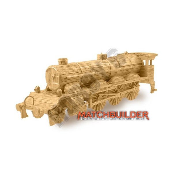 Matchstick Kit Loco & Tender