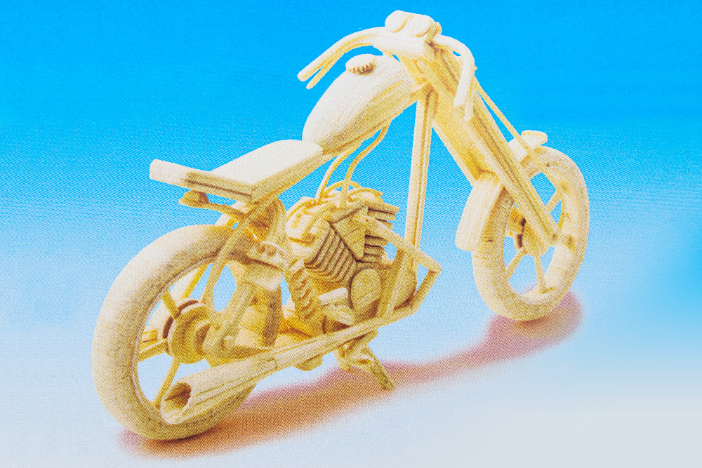 Matchstick Kit Motor Bike 32cm long