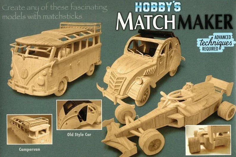 Matchstick Kit Old Citroen C5 Car