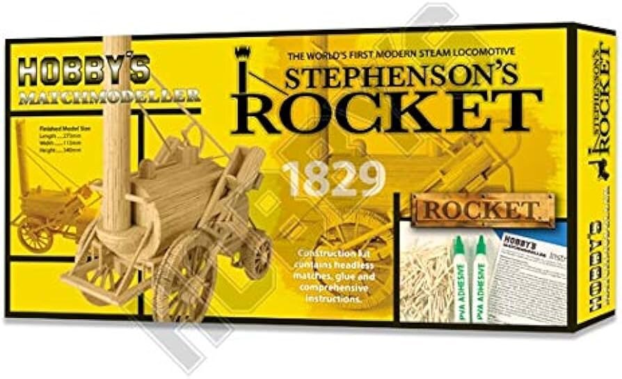 Matchstick Kit Stephensons Rocket