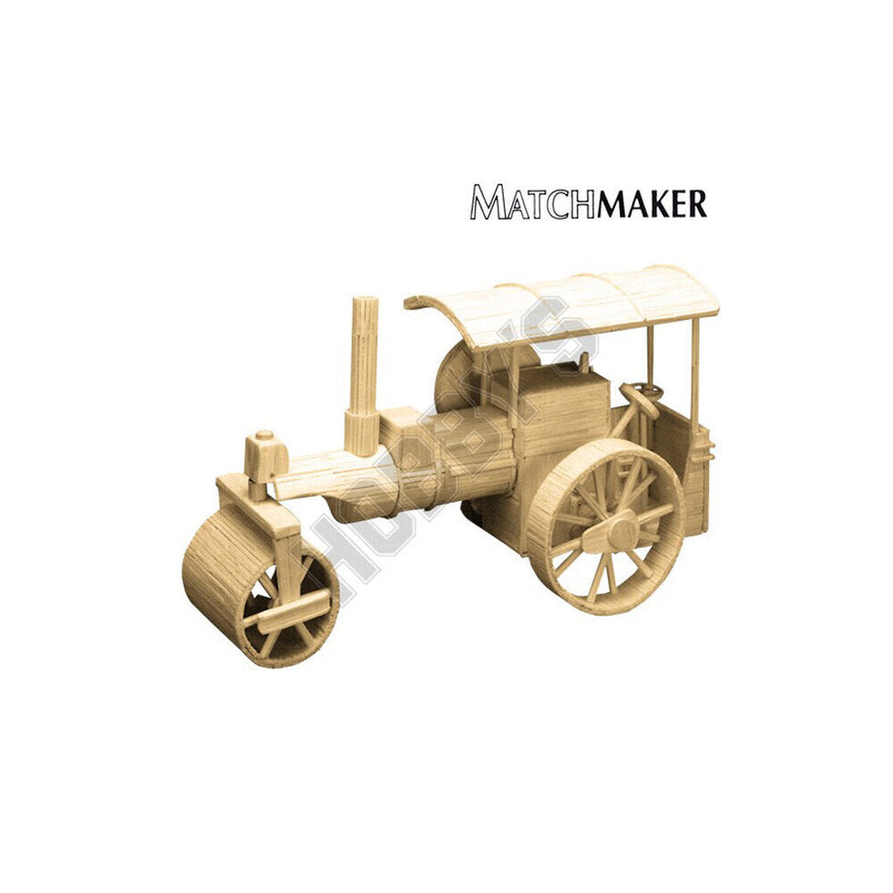 Matchstick Kit Steam Roller