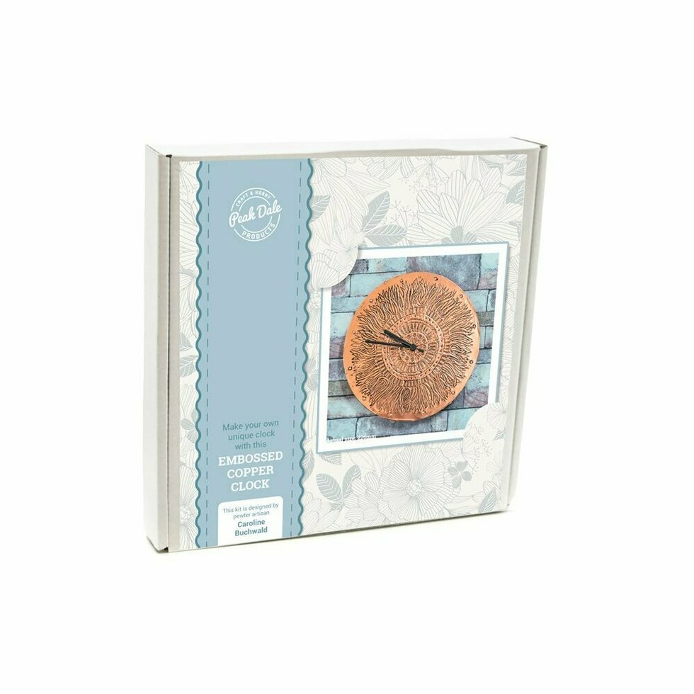 Metal Embossing Kit - Copper Clock