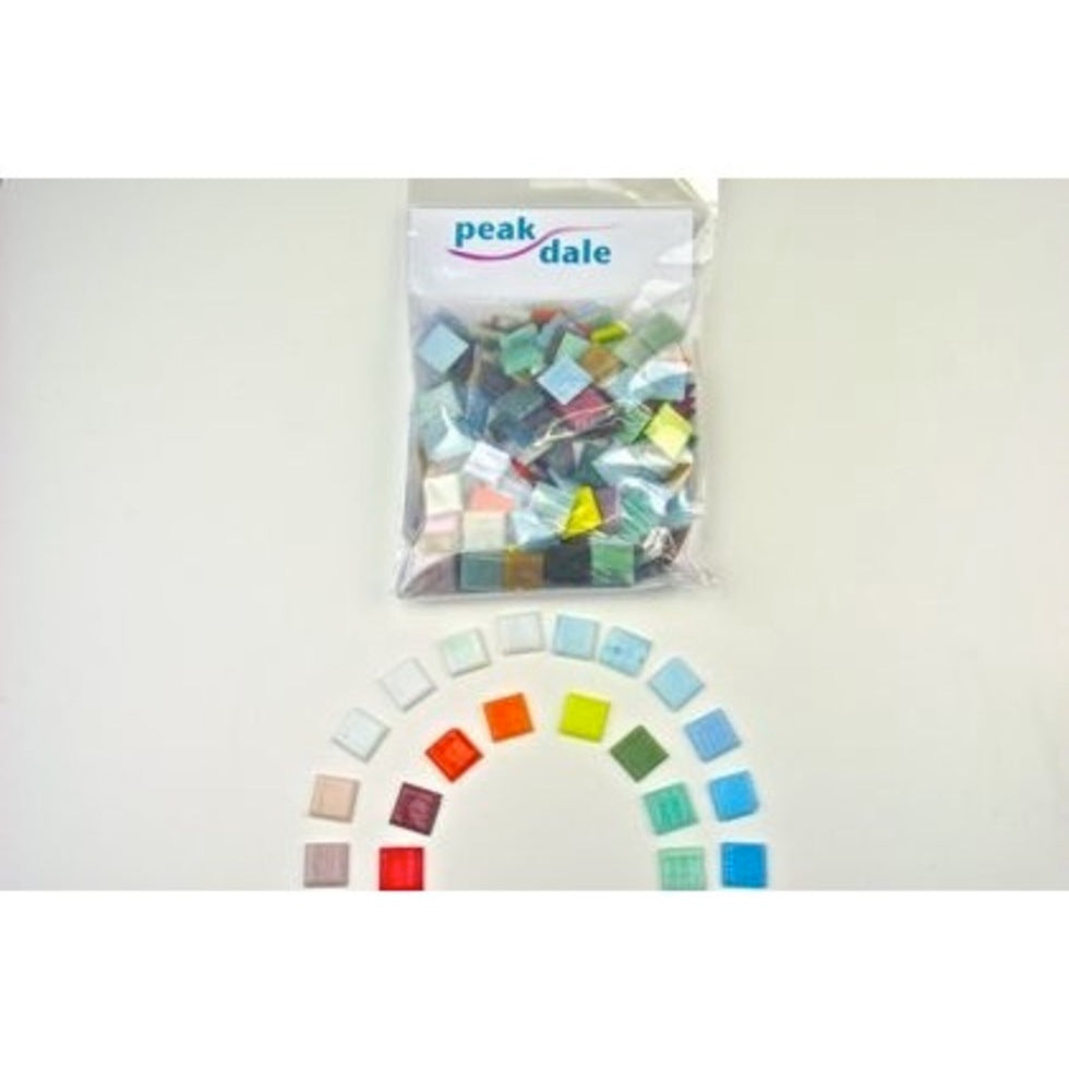 Mosaic Tiles 20x20mm 700gm Ast
