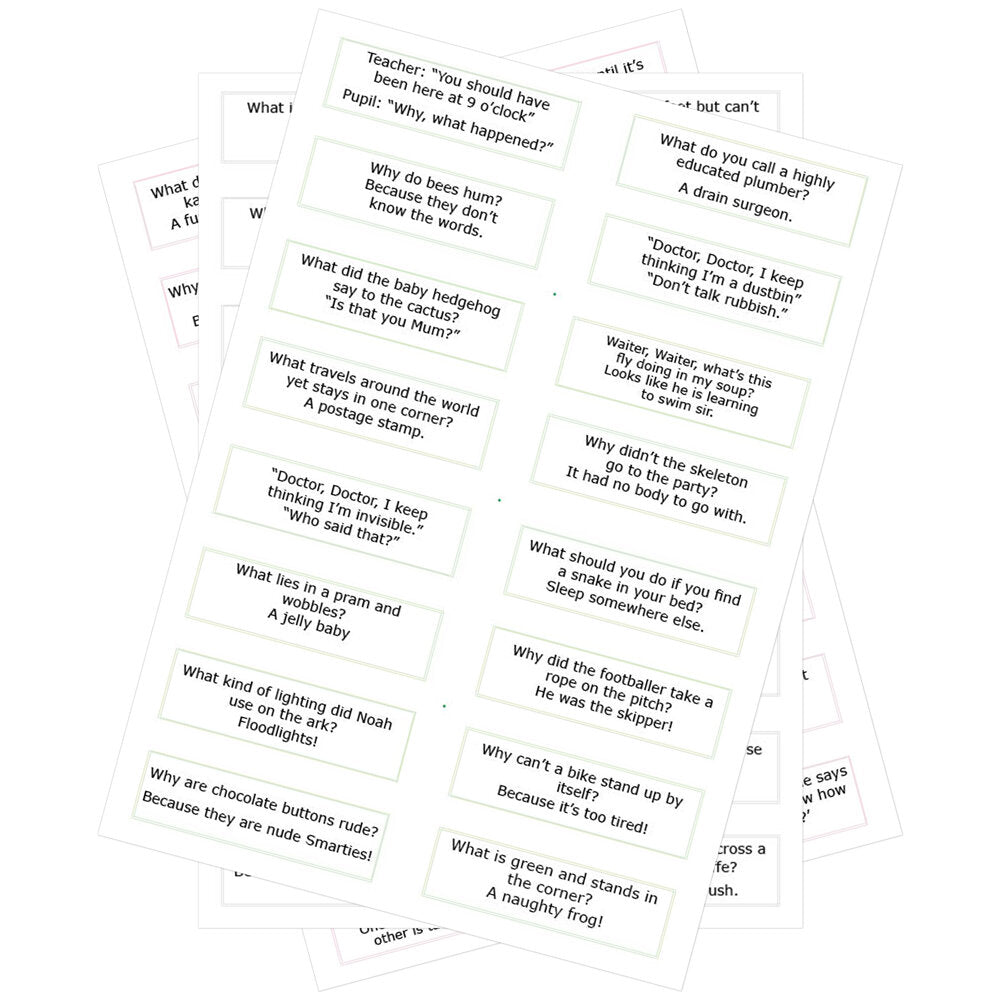 Mottoes & Jokes Pack of 48