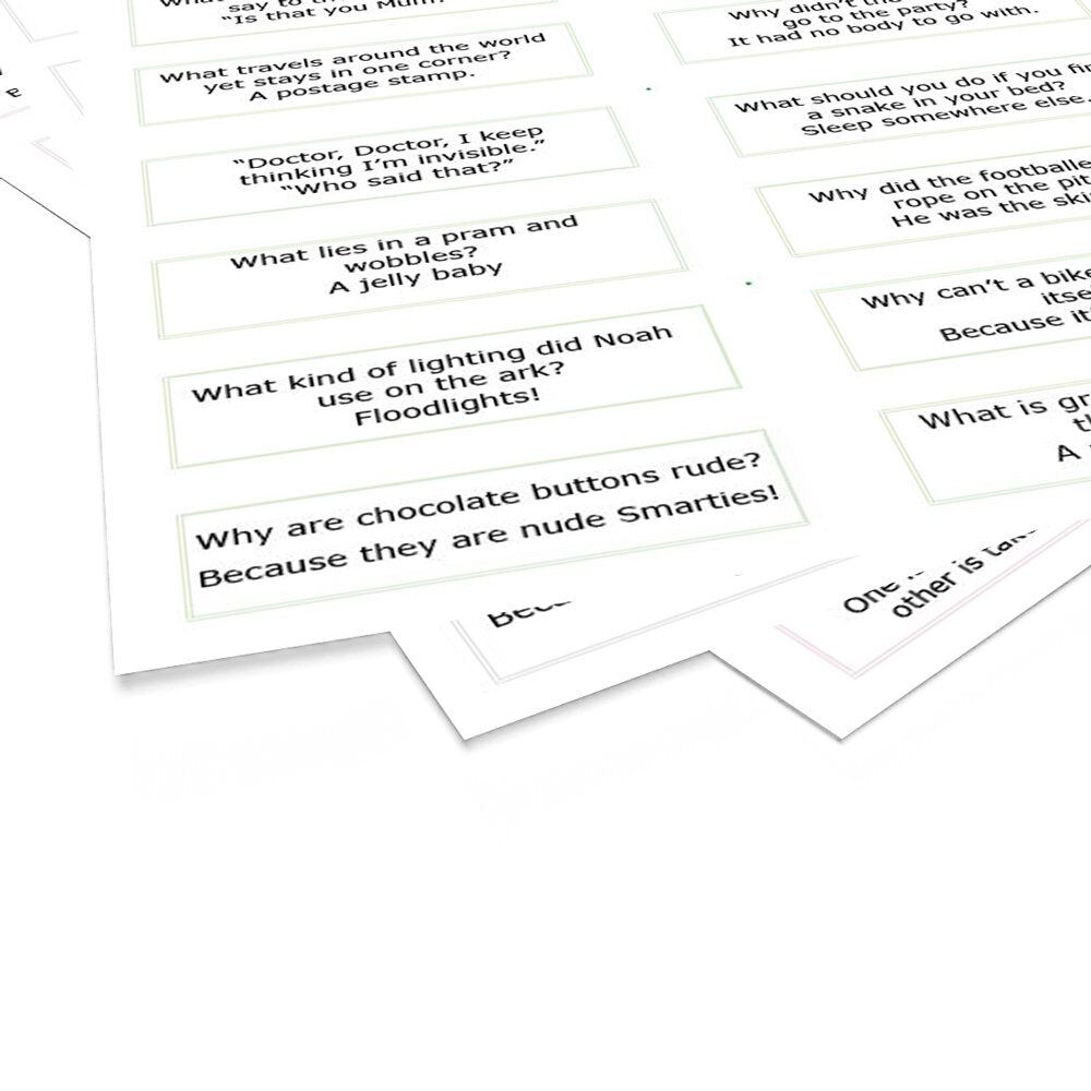 Mottoes & Jokes Pack of 48
