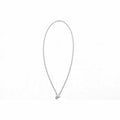Necklet Chain 45cm White Tin