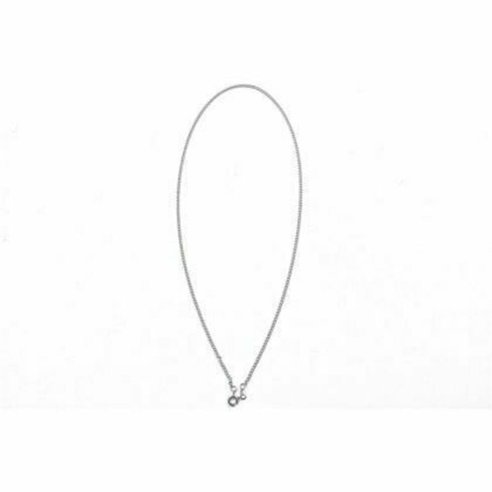 Necklet Chain 45cm White Tin