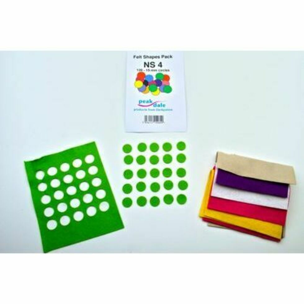NS4 Felt Circles Pack 15mm