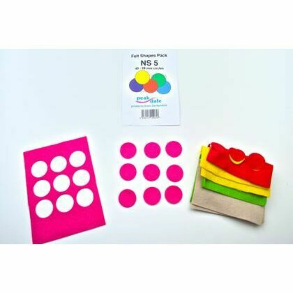 NS5 Felt Circles Pack 28mm