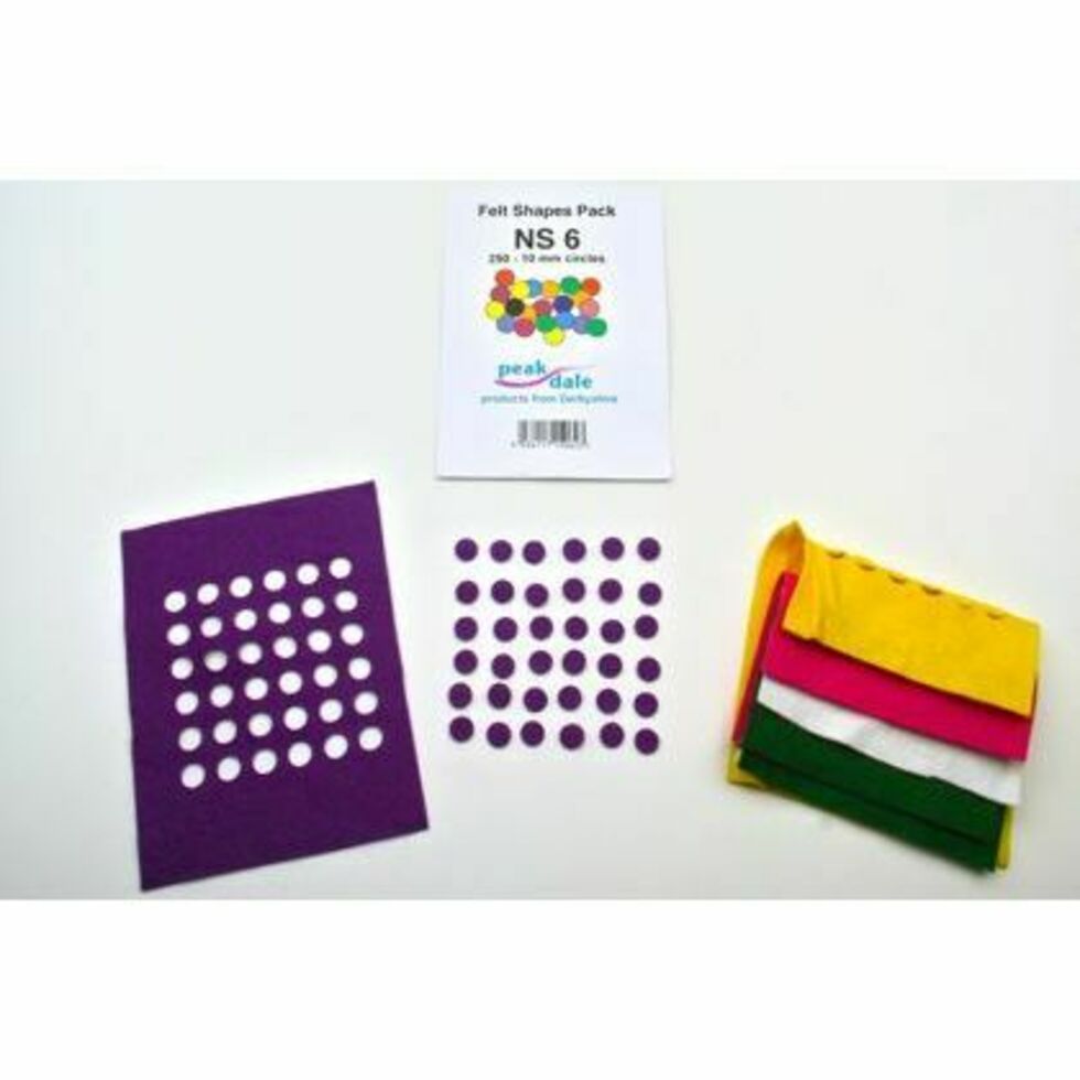 NS6 Felt Circle Pack 10mm