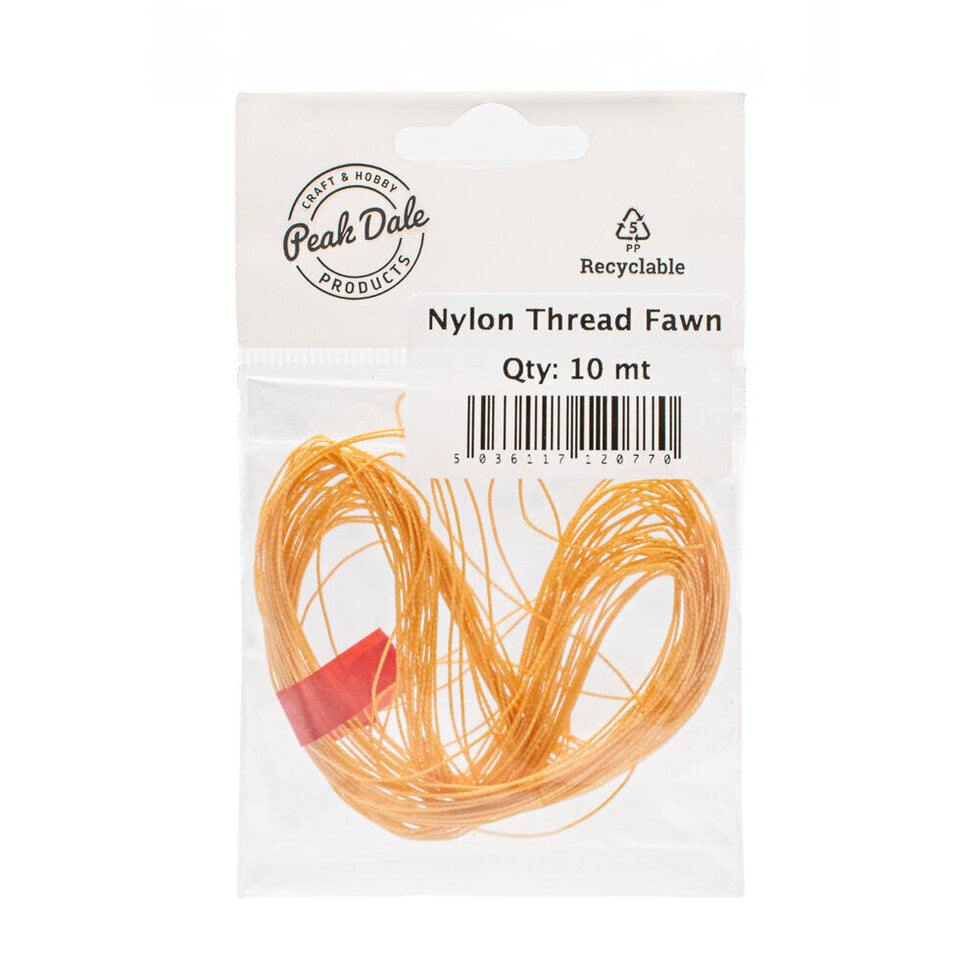 Nylon Thread Fawn 10 mt