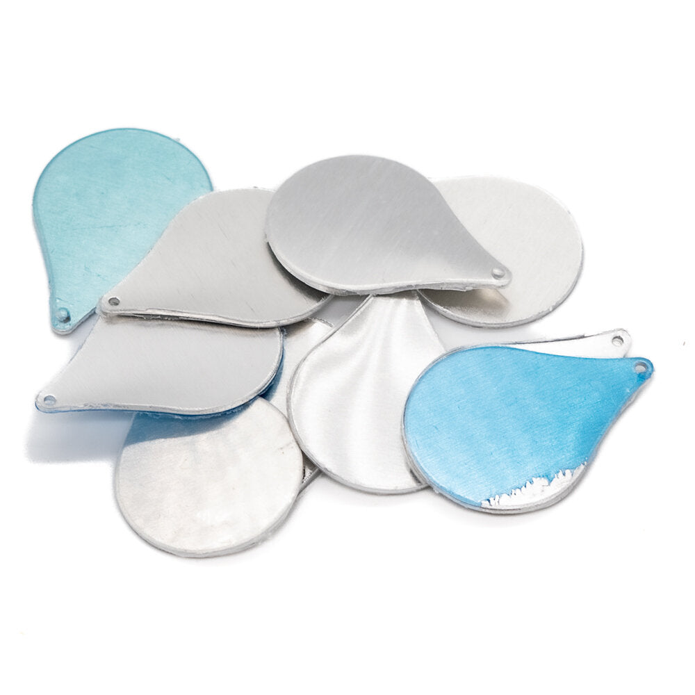 P27 Aluminium Teardrop Pendant Pack 10