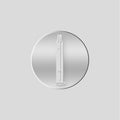 P7 Brooch 31mm Round Pack 10