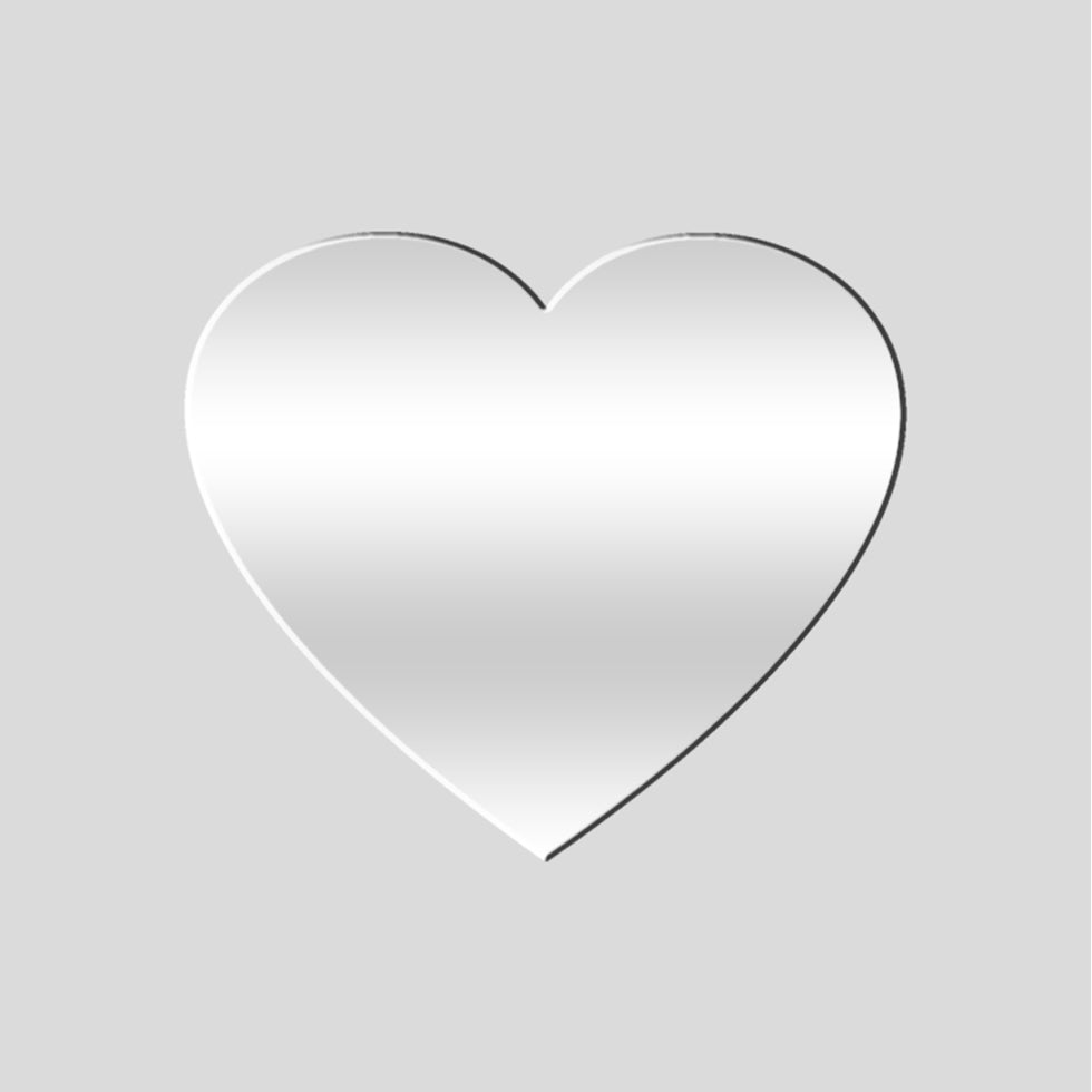 PAD20 Aluminium Disc 37mm Heart Pack 10