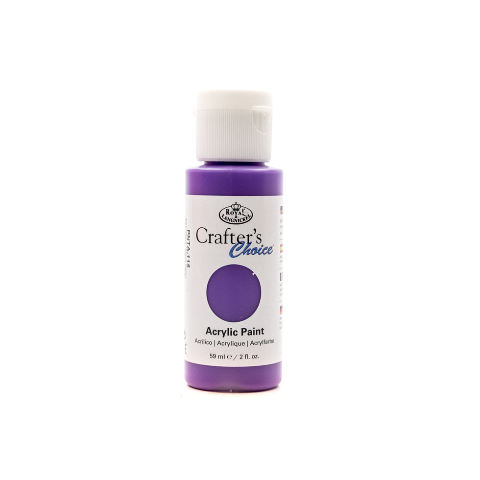 Crafters Choice Acrylic Paint Pale Mauve 59ml