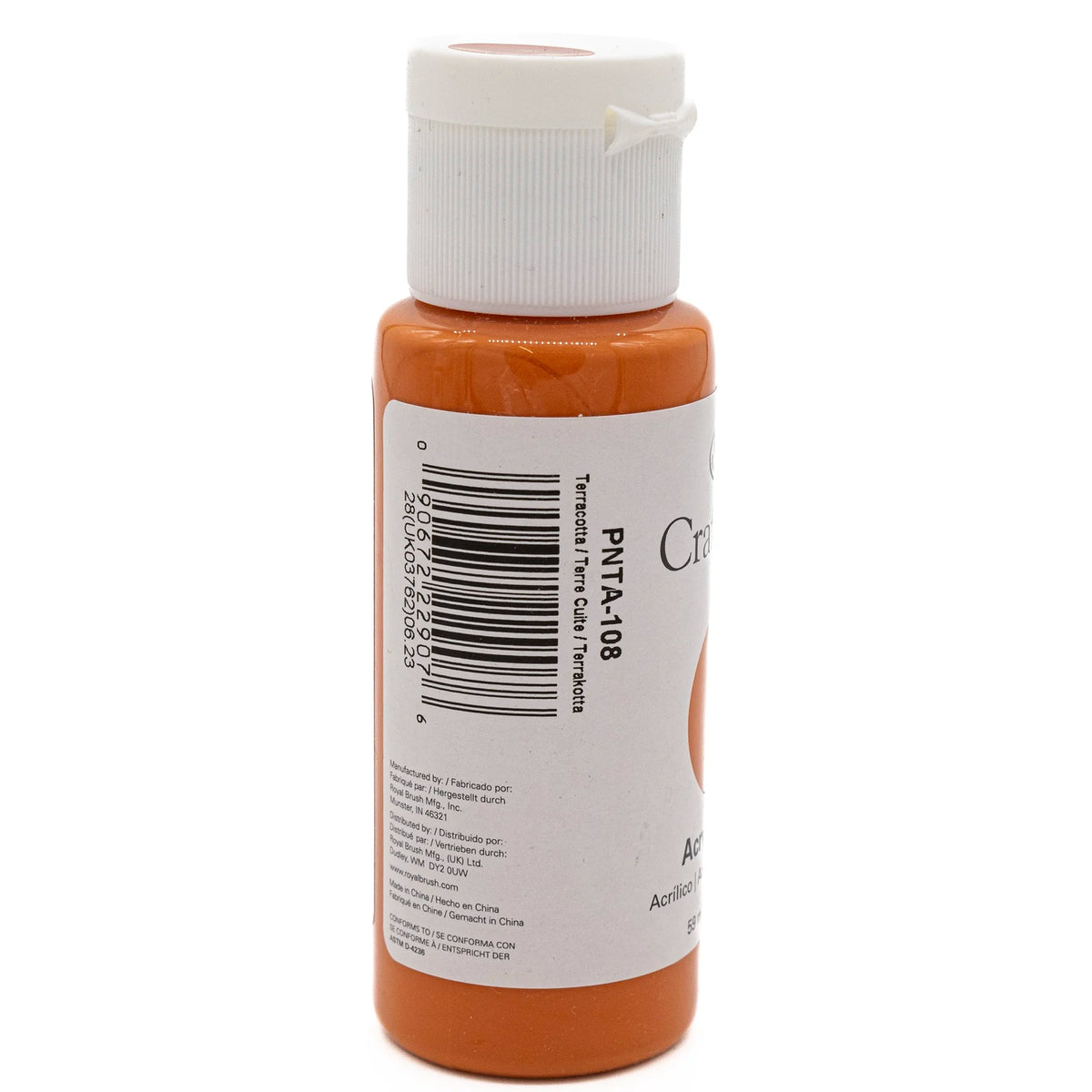 Crafters Choice Acrylic Paint Terracotta 59ml