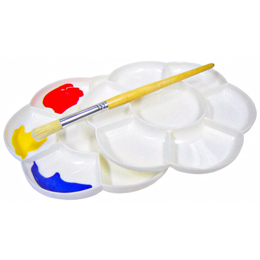 Artist Palette 8 Pan Flower Shape