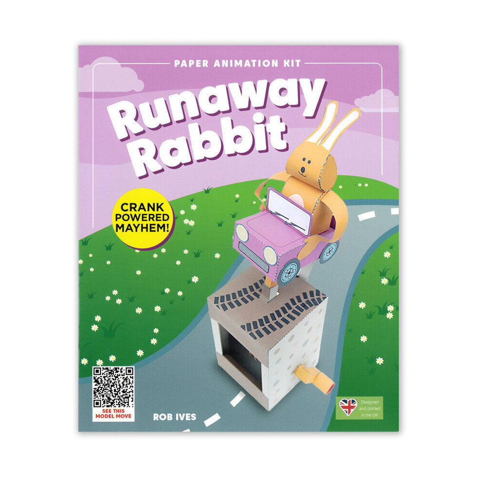 Paper Animation Kit Runaway Rabbit