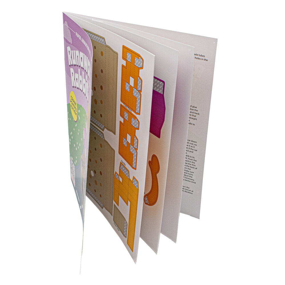 Paper Animation Kit Runaway Rabbit