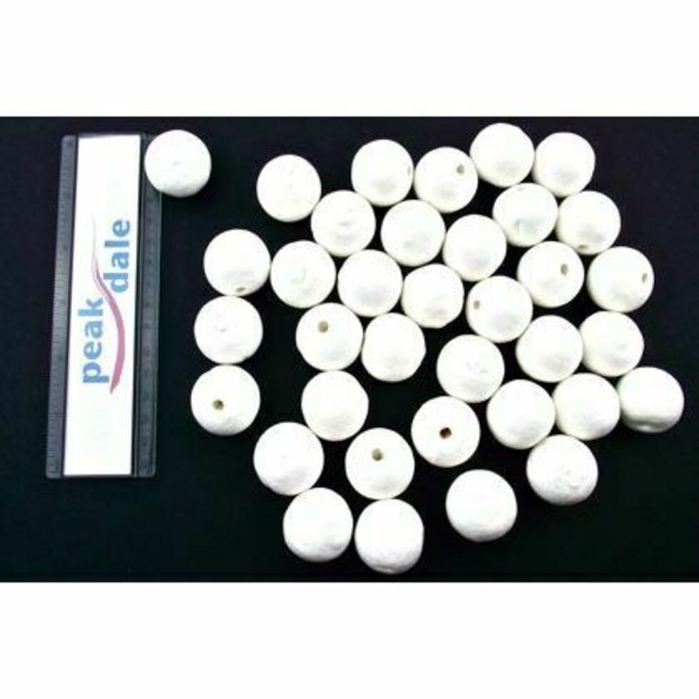 Paper Balls White 30 mm Pack of 50