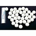 Paper Balls White 35 mm Pack of 50