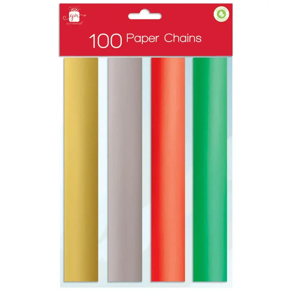 GiftMaker Foil Paper Chains makes 100