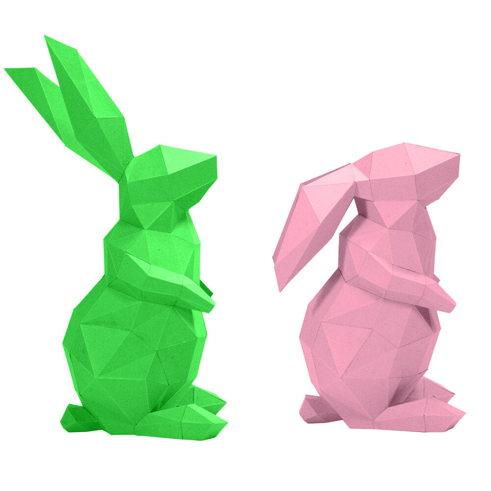 Papercraft World 2 bunnies
