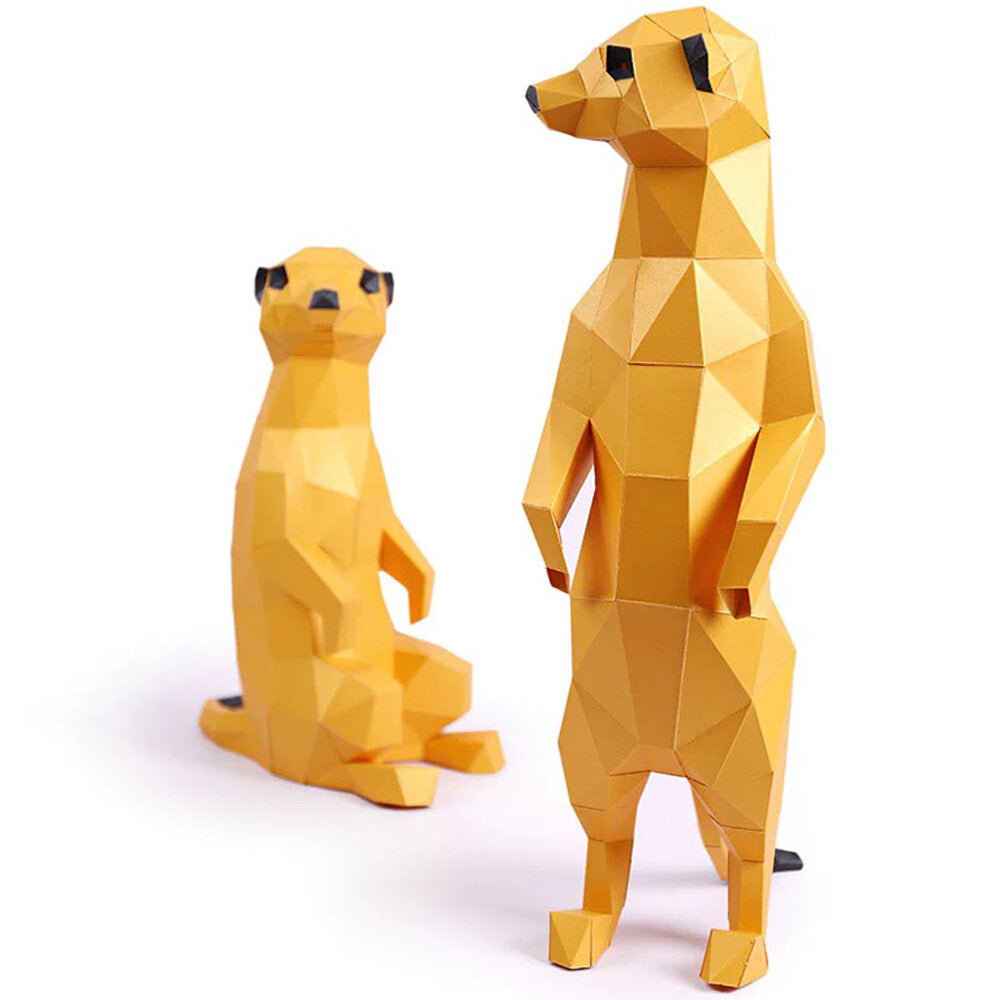 Papercraft World 2 Meerkats