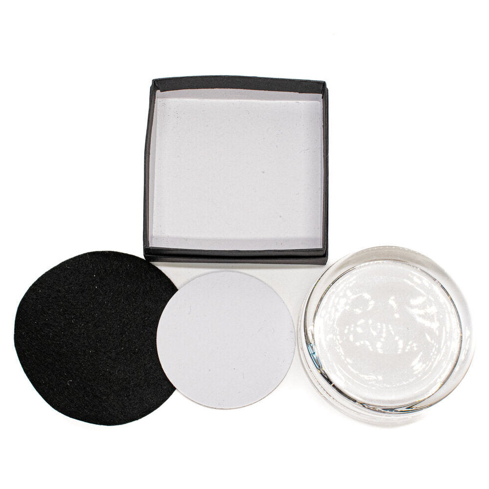 Paperweight Glass Large Round 88mm