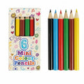 Pencils Mini Coloured Set of 6