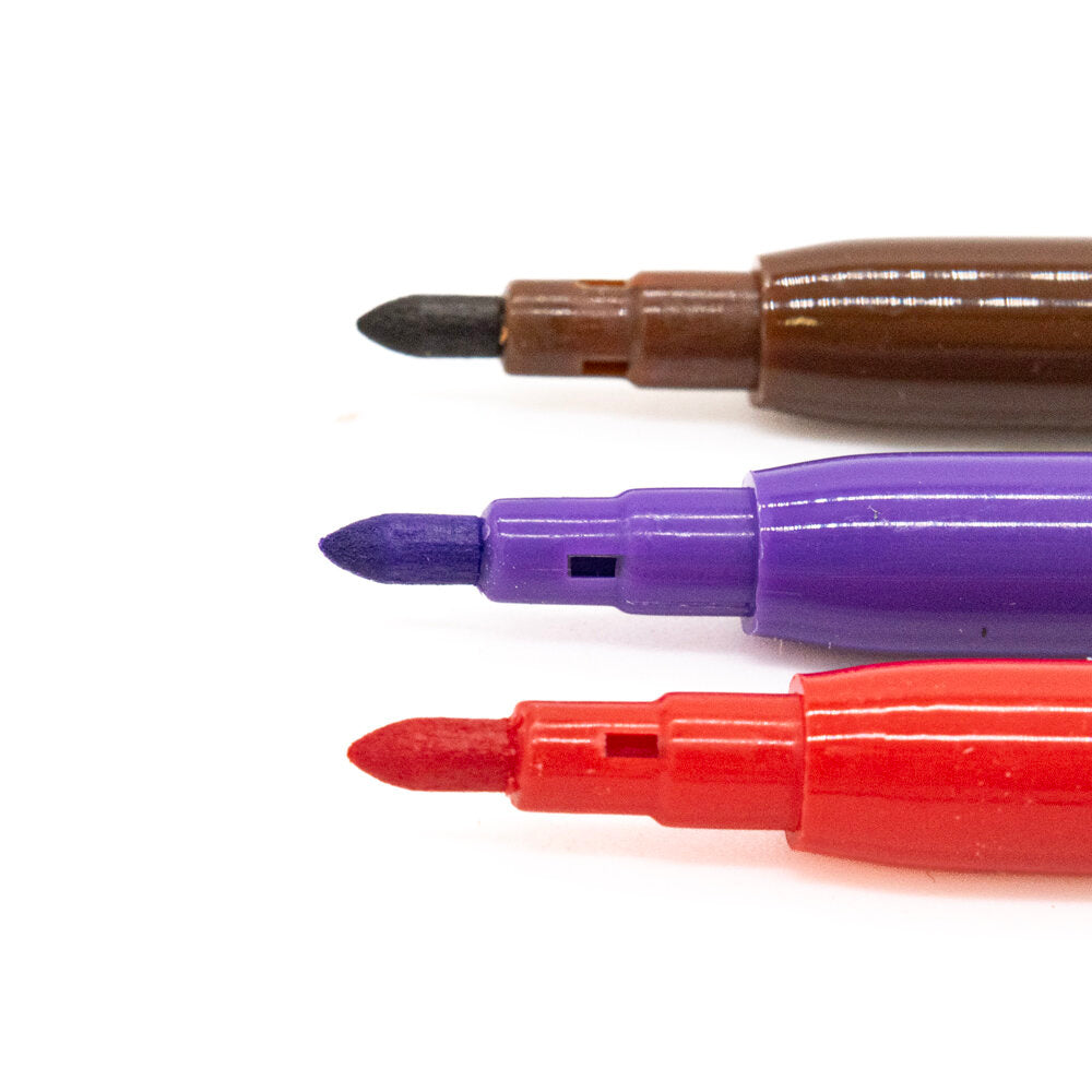 Fine Fibre Tip Colouring Pens Pack of 10