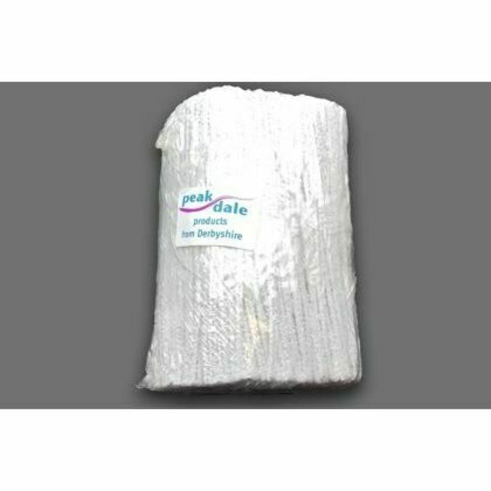 Pipecleaners Bulk White Pack of 1,000