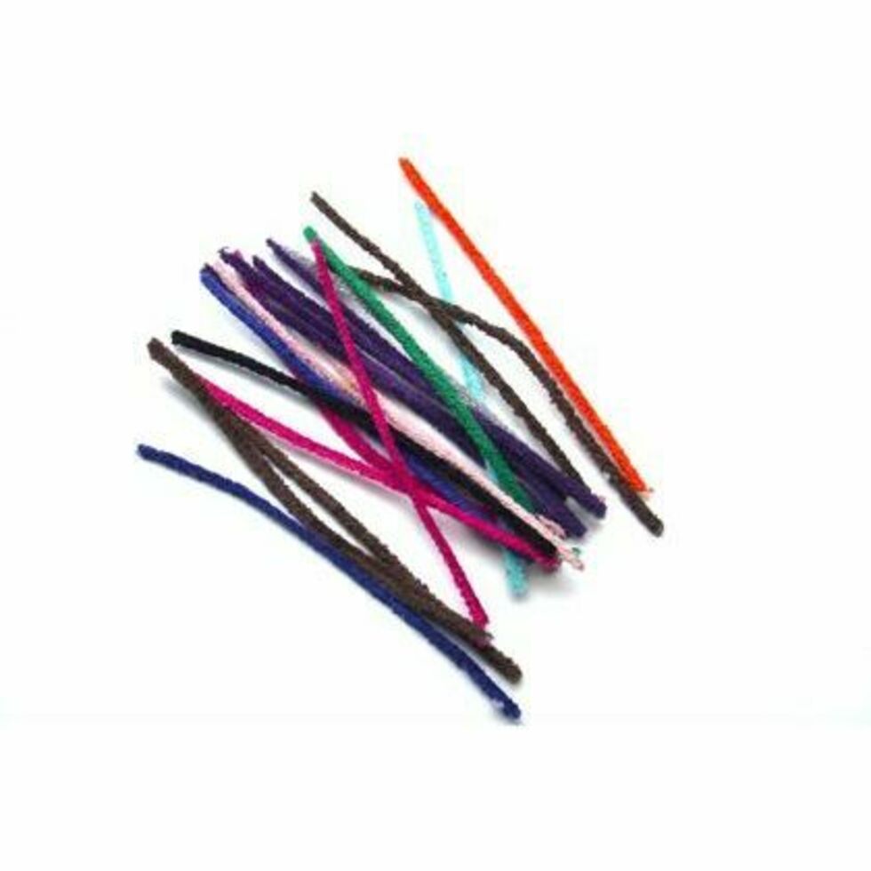 Pipecleaners 15cm Astd Pack of 20