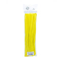 Acrylic Pipecleaners 30cm Yellow pack 100