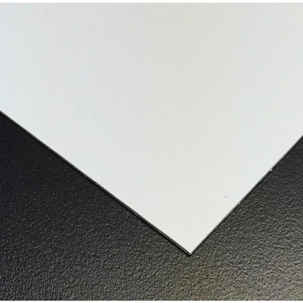 Plastic Card White 1mm 457 x 330mm Sheet