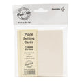 Place Setting Cards Cream Pack of 20