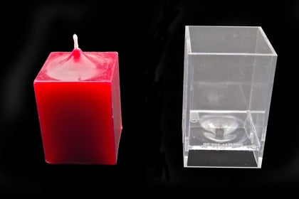 PM1 Candle Mould Square 50x64mm High