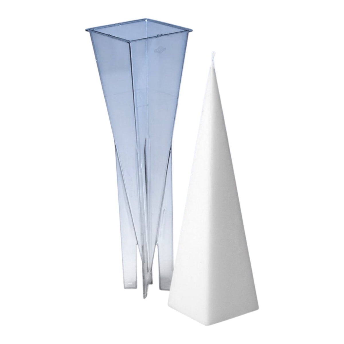 PM24 Candle Mould Pyramid 60x228mm High