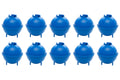PM8 Bulk Pack of 10 Candle Mould Ball 75mm
