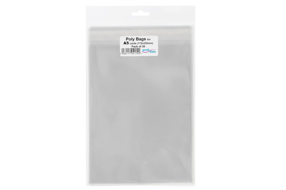 Poly Bag fit A5 size 30 Pack