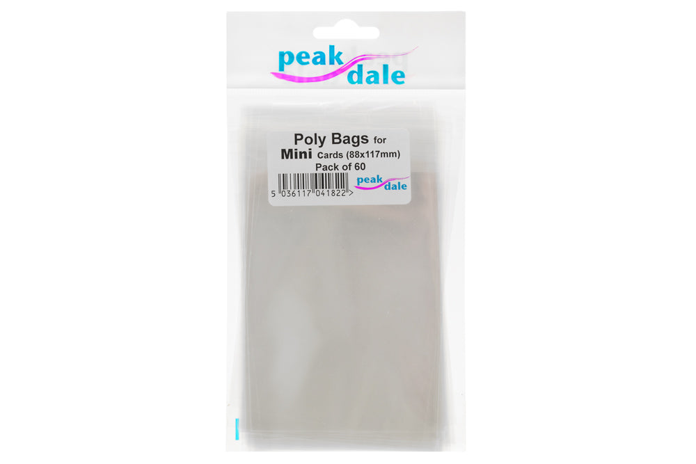 Poly Bag fit Mini size 60 Pack