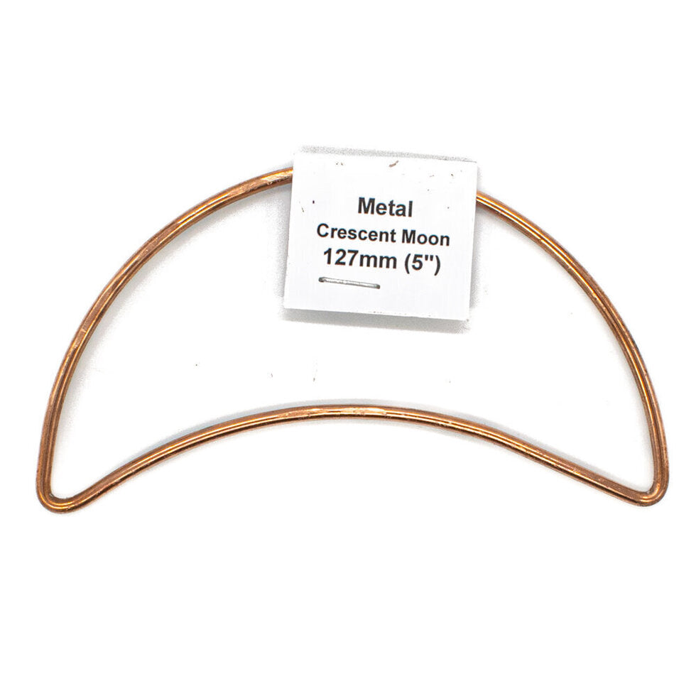 Metal Crescent Moon 127mm (5")