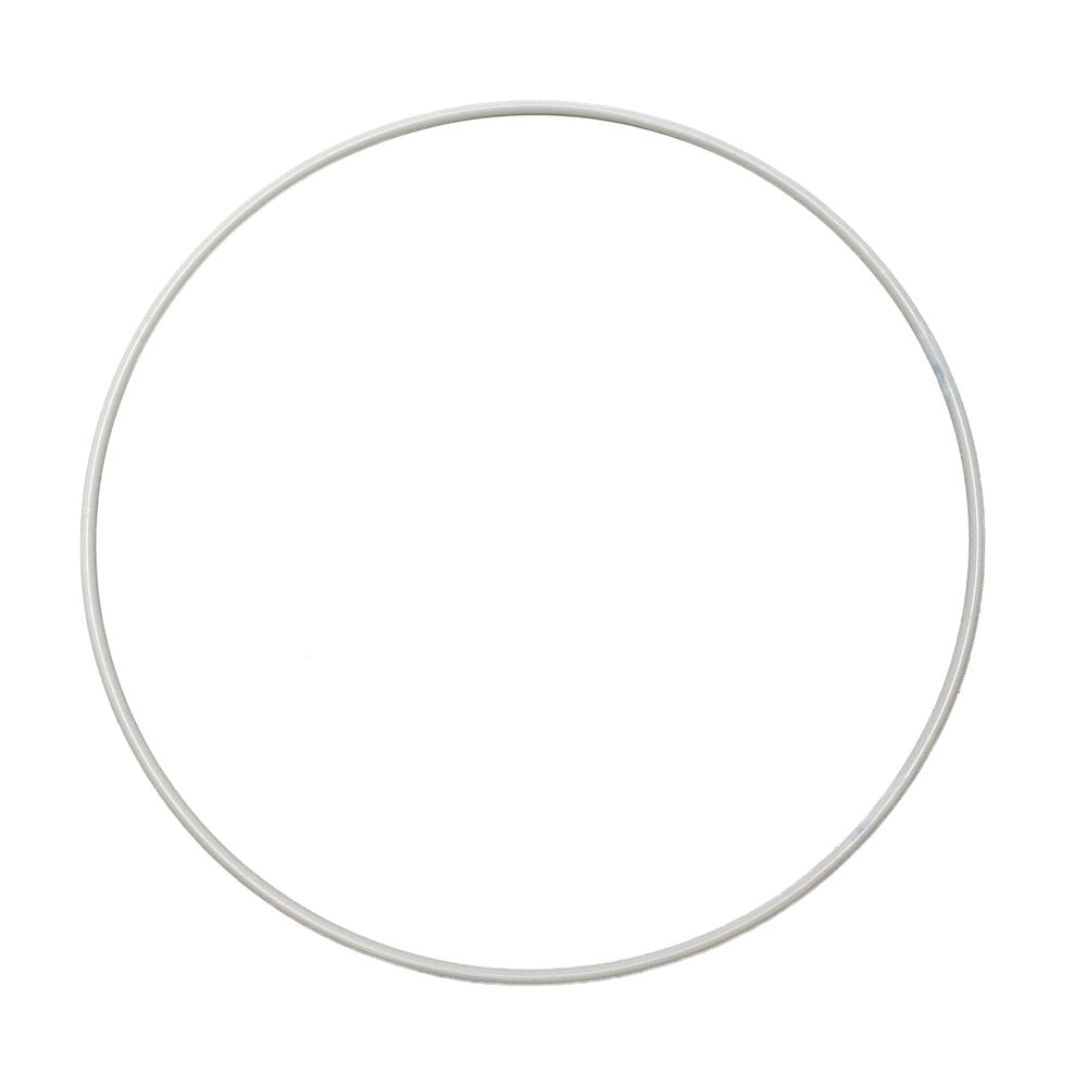 Metal Ring White Coated 200mm diameter