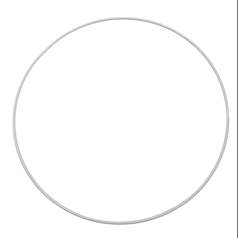 Metal Ring White Plastic Coated 300mm O.D.