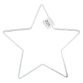 Metal Star White Coated 306mm (12")